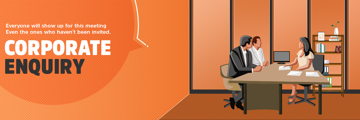 Corporate Enquiry Banner
